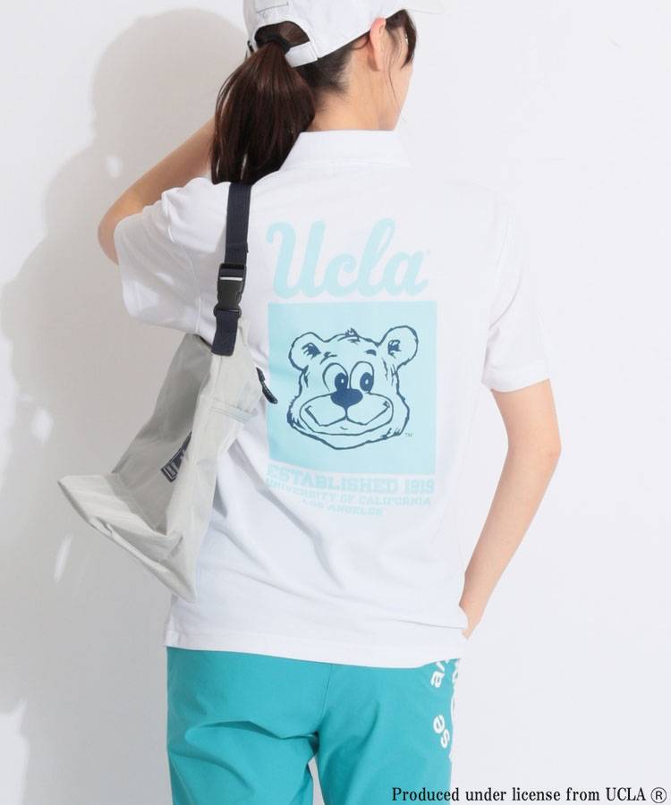 CO 【別注】【UCLA】バックプリント半袖ポロシャツ