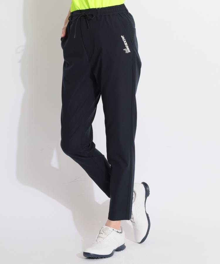 JB 【高通気】バックロゴプリントメッシュテーパードパンツ