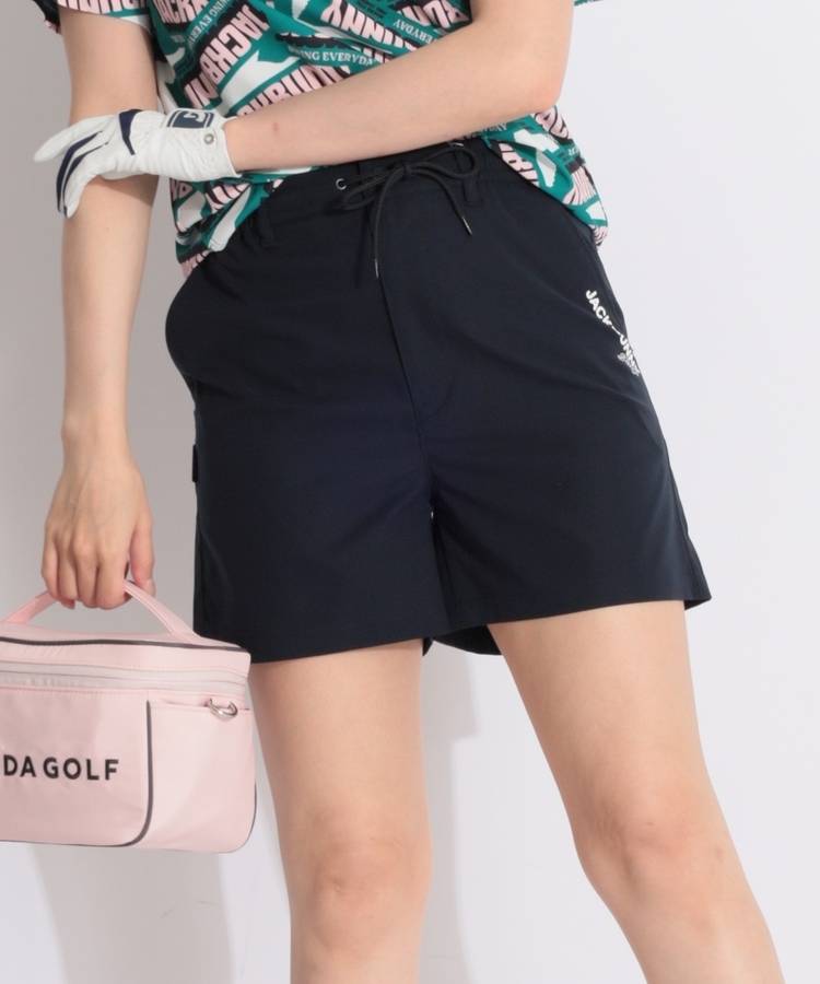 JB 【高通気】バックロゴプリントメッシュショートパンツ