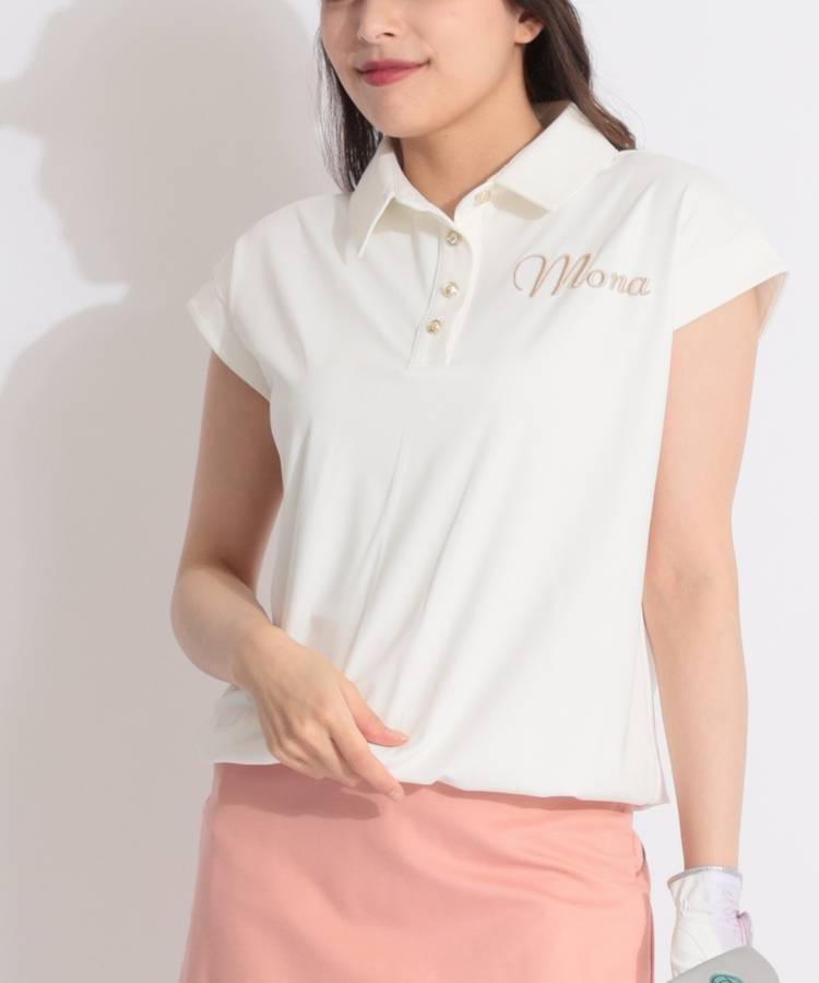 MD 【6/15までタイムセール】フレンチスリーブポロ