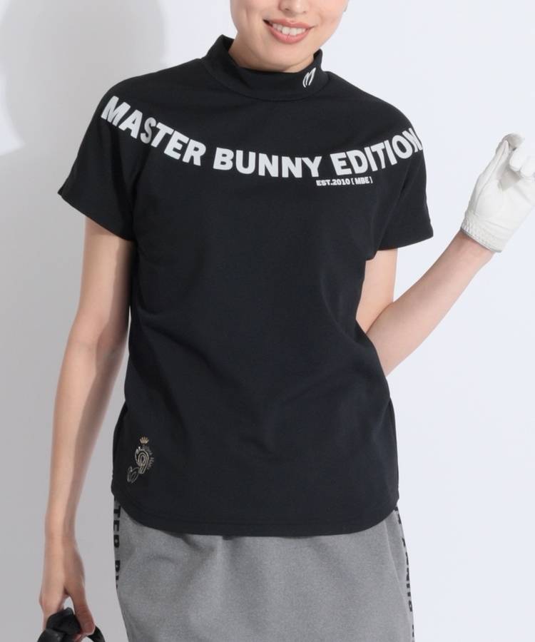 MB 【軽量ストレッチ】アーチロゴフレンチスリーブカットソー