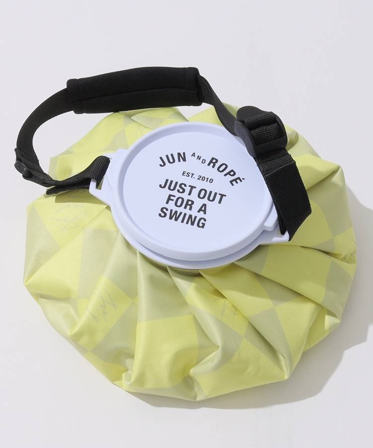 JR ショルダー付きチェックプリント氷のう