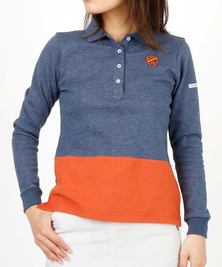 長袖ポロシャツ レディースゴルフウェア通販 Curucuru Select キュルキュル セレクト 人気女子ゴルフウェアショップ