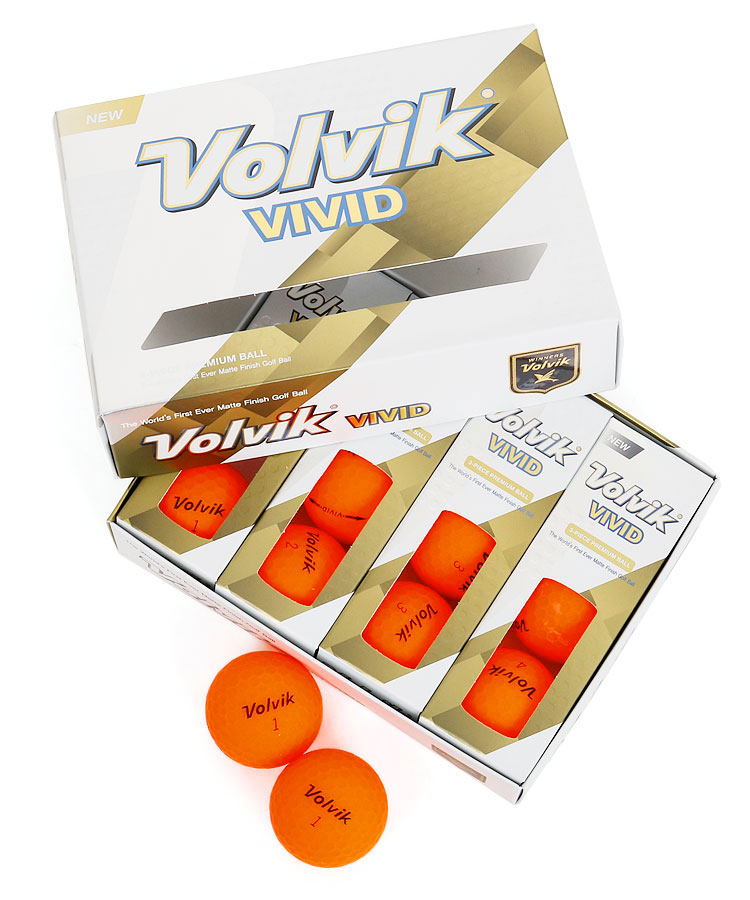 VO Volvik◆Vividカラーボールセット(オレンジ)