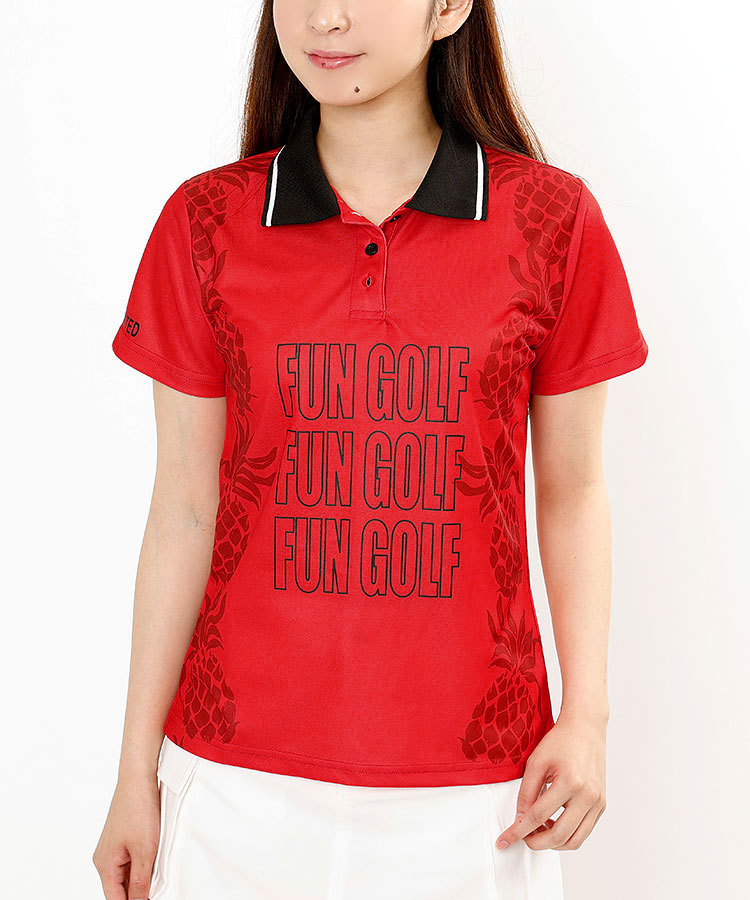 半袖ポロシャツ レディースゴルフウェア通販 Curucuru Select キュルキュル セレクト 人気女子ゴルフウェアショップ