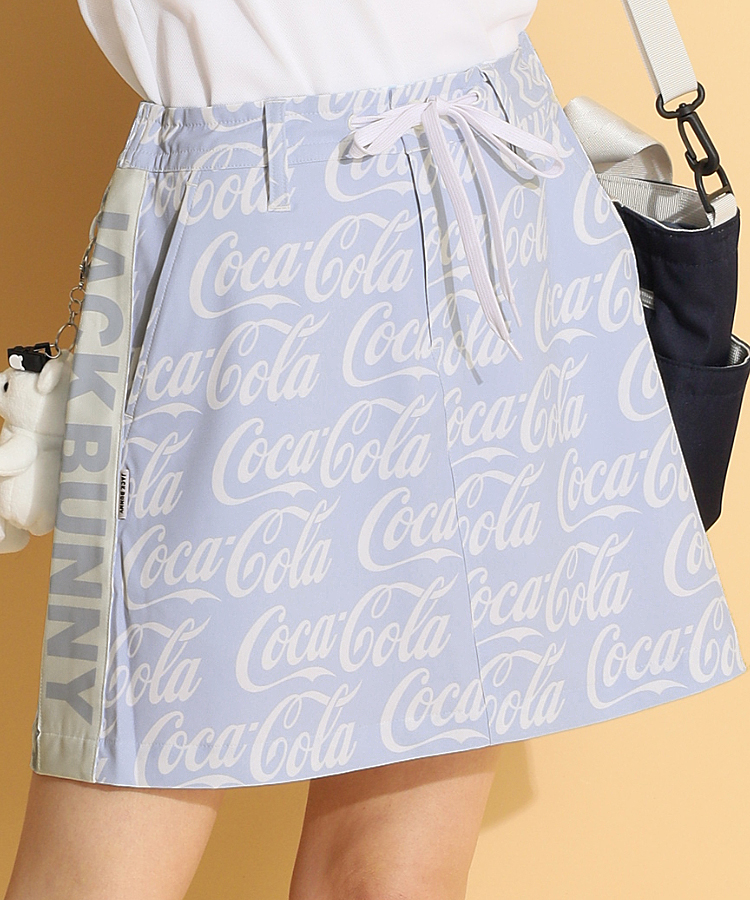 JB CocaColaロゴ総柄★ペチパンツ一体型スカート