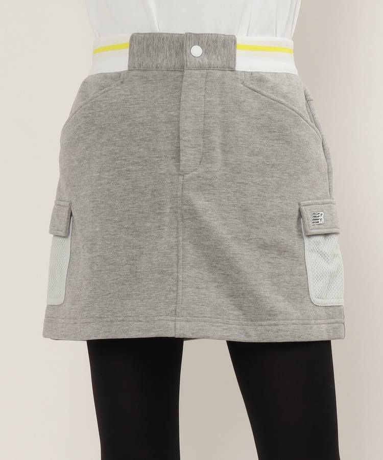 NB 裏フリース★ウエストLineスカート