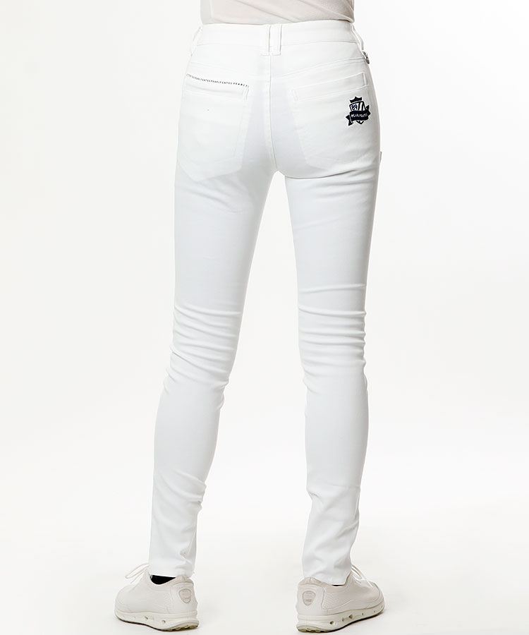 パーリーゲイツ PG Backロゴ☆Basicストレッチパンツ レディースゴルフ