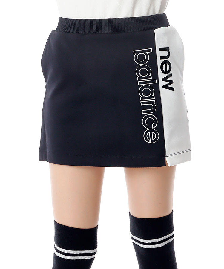 NB 一体型ペチパンツ★バイカラースカート