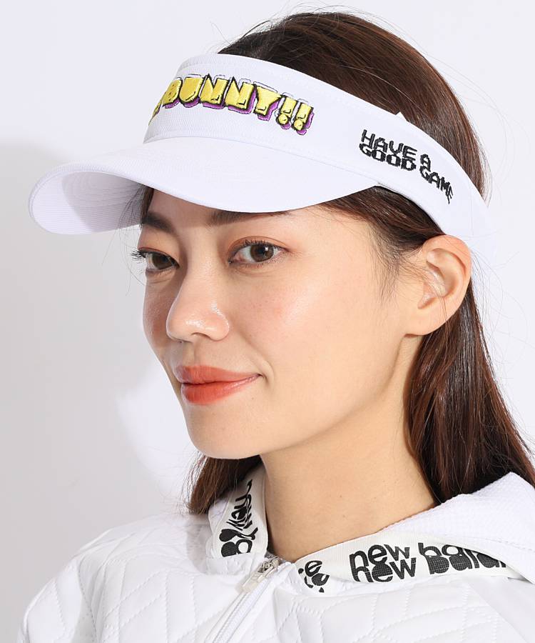 JB [パックマン]選べるカラー立体刺繍サンバイザー【3000円均一】