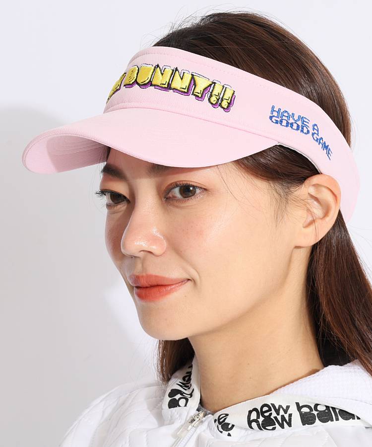 JB [パックマン]選べるカラー立体刺繍サンバイザー【3000円均一】
