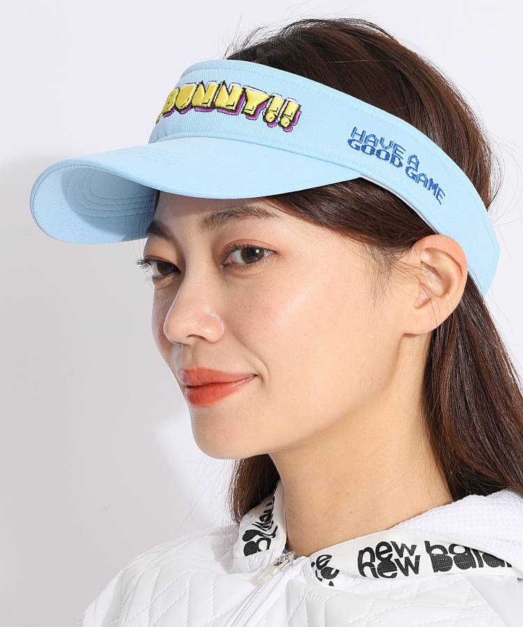 JB [パックマン]選べるカラー立体刺繍サンバイザー【3000円均一】