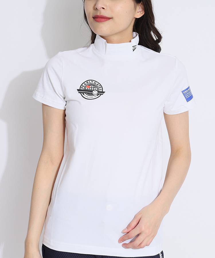 PG 防透◆冷感ロゴ半袖カットソー
