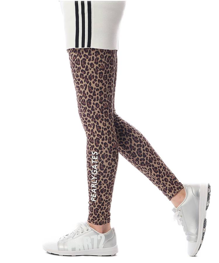 パーリーゲイツ PG 選べるデザインUPF50+裏起毛レギンス レディース