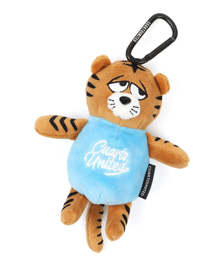 クアルトユナイテッド CU 配色Tiger♪フック付ボールポーチ