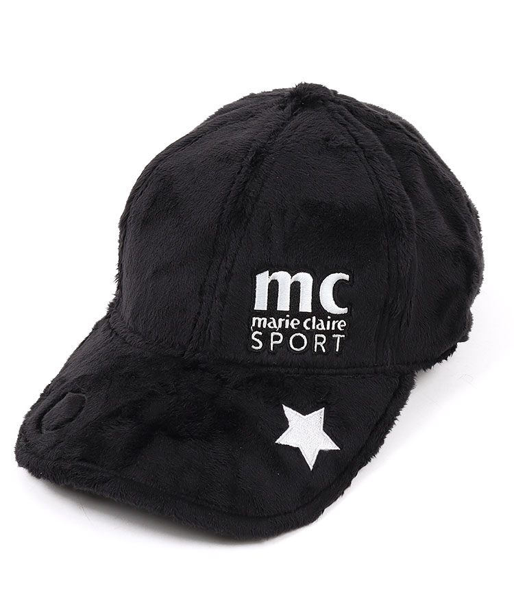 MC ふわふわファー◆マグネット付きキャップ