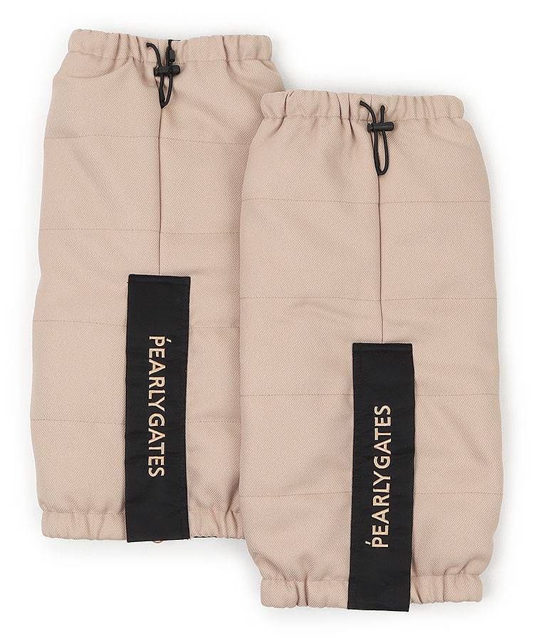 PG ロゴZIP◆ECOレッグウォーマー