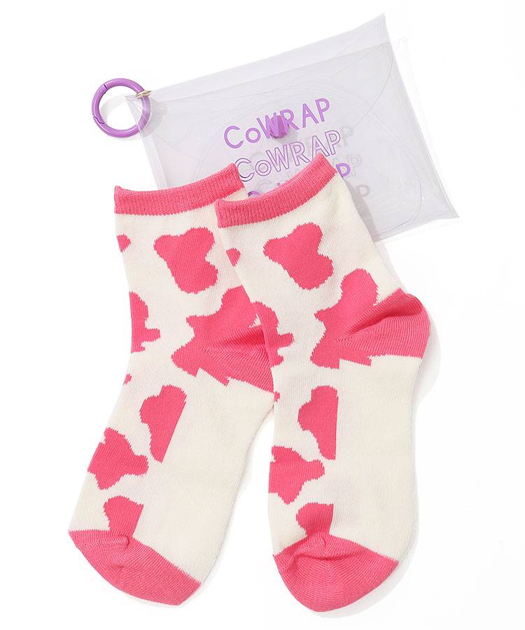 AC 選べるdesign♪ポーチ付ショートソックス