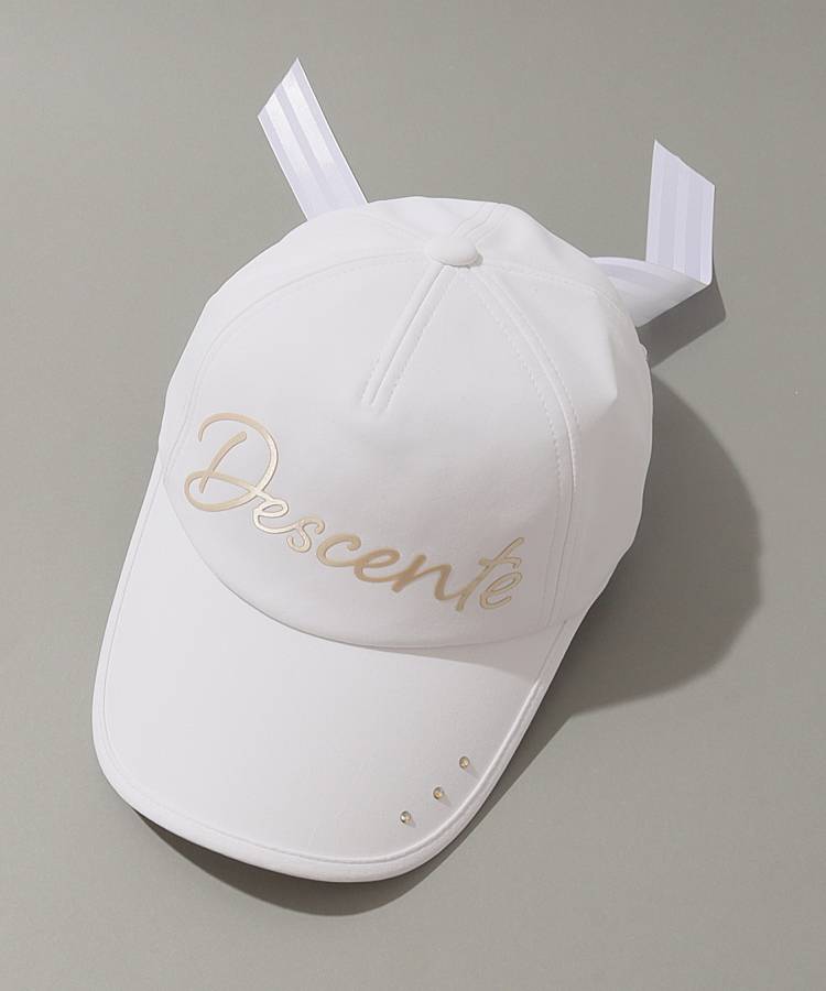 DE [LUXE]SWAROVSKIリボンテールキャップ