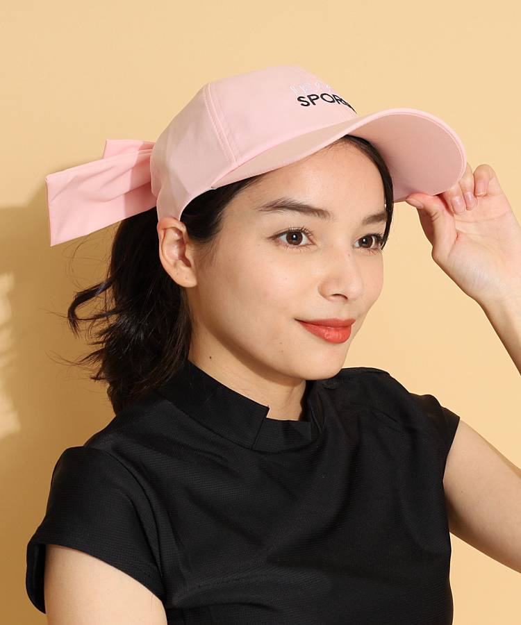 ルコックスポルティフ ゴルフ LQ ヘアアレンジ可能リボンキャップ