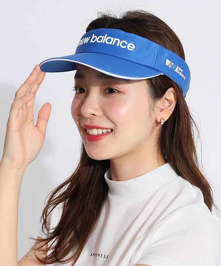 New Balance - ニューバランスゴルフ　③点セット　パーカー　キュロットスカート　サンバイザー ニューバランスゴルフ NB 【吸汗速乾】フロントロゴサンバイザー