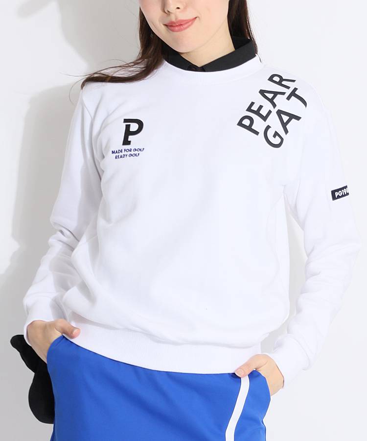PG BIGロゴプリントスウェットプルオーバー