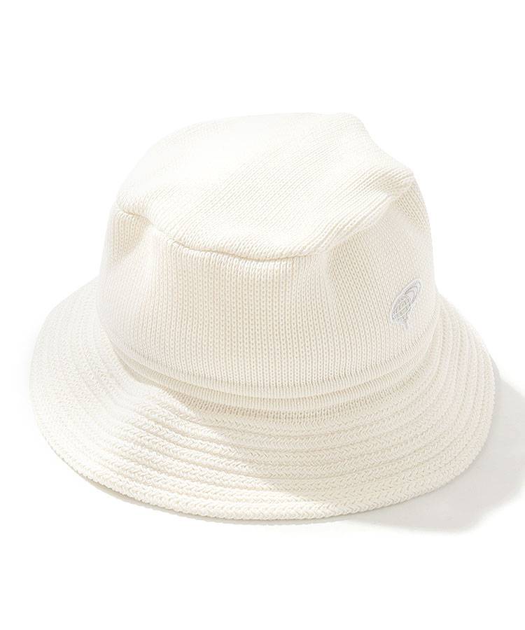 BE ロゴワッペンニットバケットハット