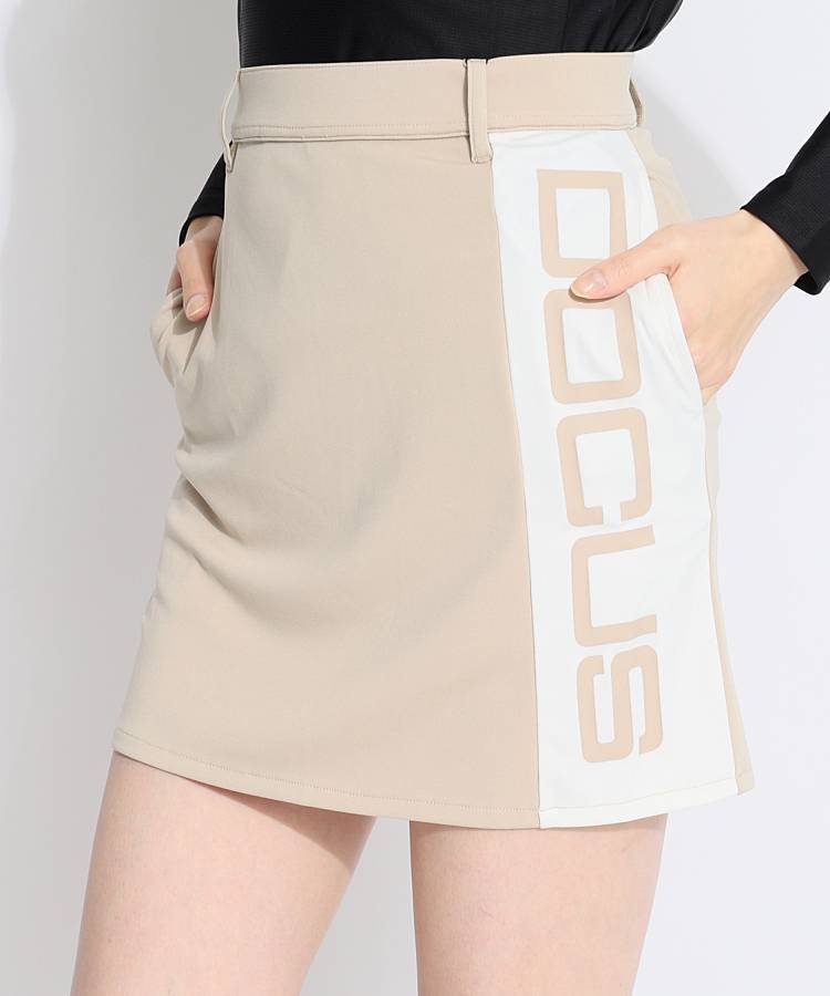 DC ワイドロゴラインスカート