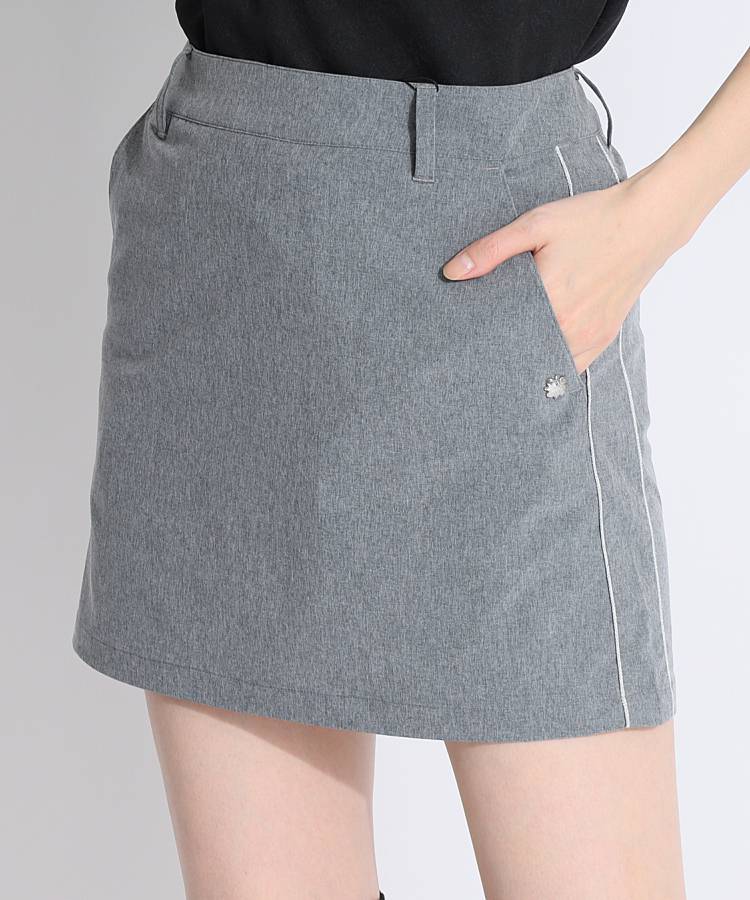 SA 【CP対象品】ストレッチサイドラメラインスカート
