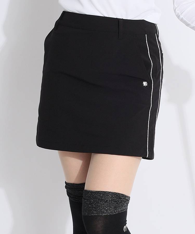 SA 【CP対象品】ストレッチサイドラメラインスカート