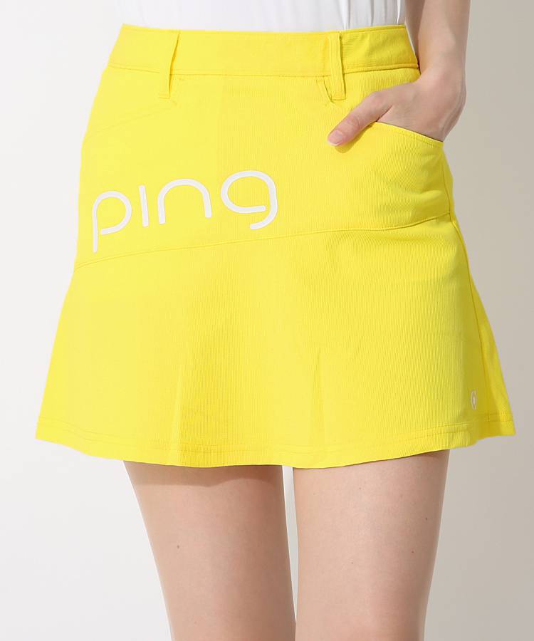 PN ストレッチ裾フレアスカート