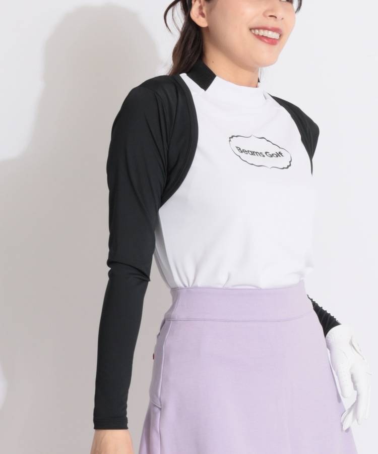 AS 【UV吸汗速乾】背面メッシュインナーボレロ
